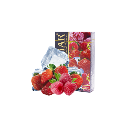 Тютюн Jibiar Ice strawberry raspberry (Крижана полуниця з малиною, 50 г)
