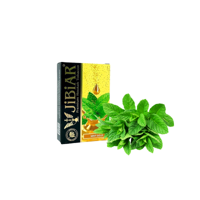 Тютюн Jibiar Mint gold (Золота м'ята, 50 г)