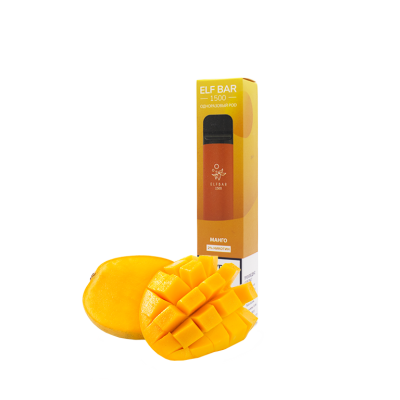 Elf Bar 1500 Mango (Манго) Одноразовий POD 7932 Elf Bar 1500 Mango (Манго) Одноразовий POD
