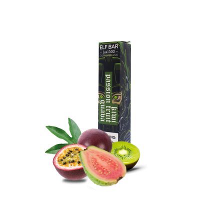 Elf Bar LUX 1500 Kiwi Passion Fruit Guava (Киви Маракуйя Гуава) Одноразовый POD