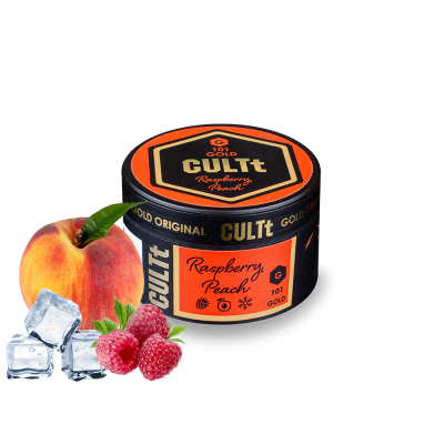 Табак CULTt G101 Raspberry Peach (малина, персик, 100 г)