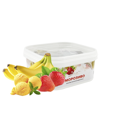 Тютюн 420 Light Бананово-полуничне морозиво (250 г)