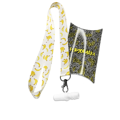 Персональний мундштук із поліацеталі Personalka Poly Bananas (Банані)