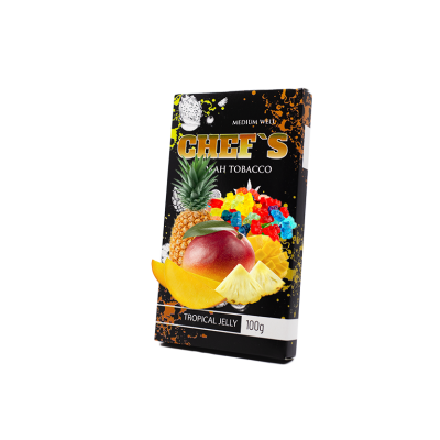 Табак Chefs Tropical jelly (тропические желейки, 100 г)