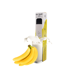 Elf Bar 2000 Banana Milk (Молочний Банан) Одноразовий POD