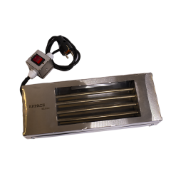 Електроплита, електропіч для вугілля Appach Micro (Сірий)