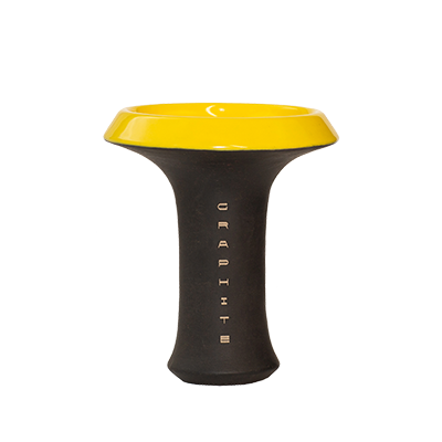 Глиняна чаша Sky Hookah Graphite Harmony Yellow