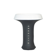 Глиняна чаша Sky Hookah Graphite Evil White