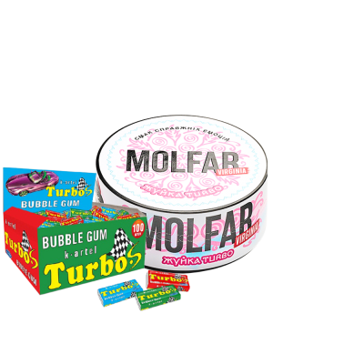 Тютюн Molfar Virginia Line Жуйка Turbo (Жуйка Турбо, 100 г)