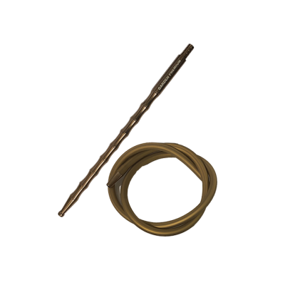 Мундштук для алюмінієвого кальяну Garden Gold з Силіконовим Шлангом (Золотий) 9333 Мундштук для алюмінієвого кальяну Garden Gold з Силіконовим Шлангом (Золотий)