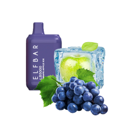 Elf Bar LB5000 Grape Apple Ice (Виноград Яблуко Лід) Одноразовий POD