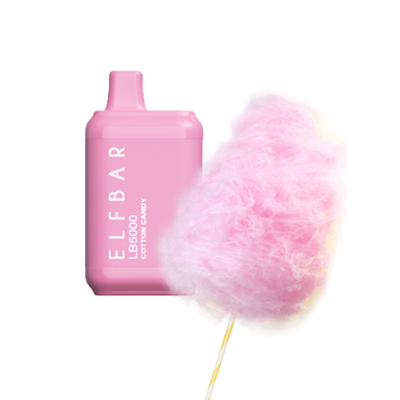 Elf Bar LB5000 Cotton Candy (Цукрова Вата) Одноразовий POD