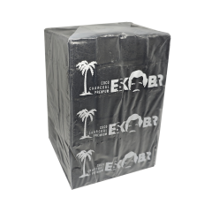 Кокосове вугілля для кальяну Eskobar (1 кг, 72 шт, р25, без коробки)