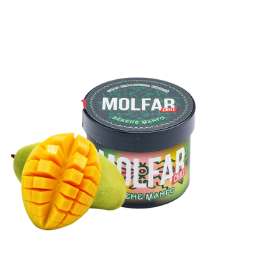 Тютюн Molfar Chill Line Зелений манго (40 г)