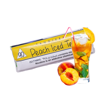 Табак Tangiers Noir №90 Peach Iced Tea (Персиковый чай со льдом, 250 г)