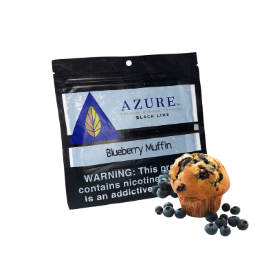 Тютюн Azure Black Blueberry Muffin (Блюберрі мафін, 100 г)