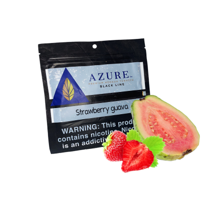 Тютюн Azure Black Strawberry guava (Полуниця гуава, 100 г)