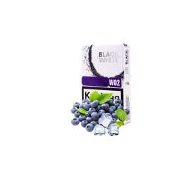 Тютюн Black&White W02 Blueberry ice (чорниця лід, 40 г)