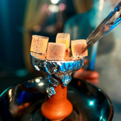 Приготування фольги для кальяну