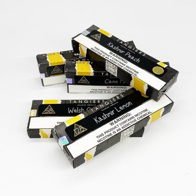 Тютюн Tangiers Noir №55В Apricot (Абрикос, 250 г) Чорна упаковка