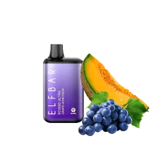 Elf Bar ULTRA BС5000 Grape Honedew (Виноград Диня) Одноразовий POD