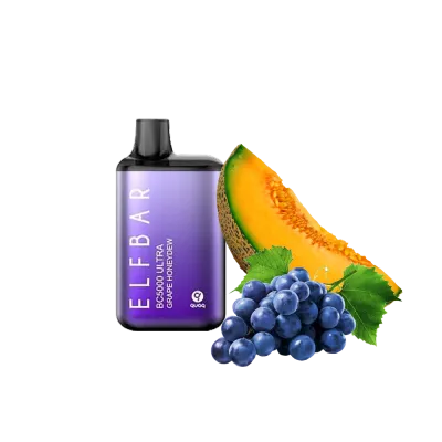Elf Bar ULTRA BС5000 Grape Honedew (Виноград Дыня) Одноразовый POD
