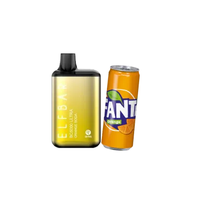 Elf Bar ULTRA BС5000 Orange Soda (Апельсинова Содова) Одноразовий POD