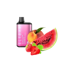 Elf Bar ULTRA BС5000 Strawberry Watermelon Peach (Полуниця Кавун Персик) Одноразовий POD