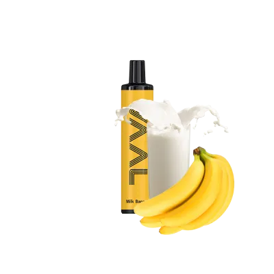 VAAL 1500 Milk Banana (Молоко Банан) Одноразовый POD
