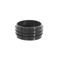 Силіконовий ущільнювач для колби Black (Маленький, чорний, без спідниці)