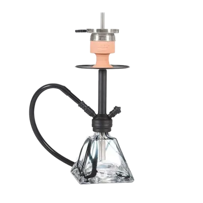 Кальян Amy Deluxe 652 Black (чёрный, полный комплект)