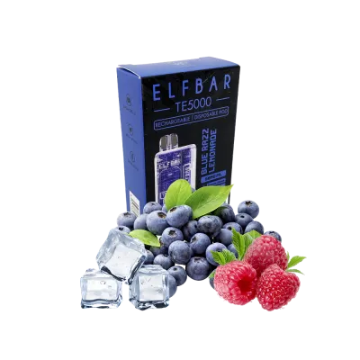 Elf Bar TE5000 Blue Razz Lemonade (Блю Раз Лимонад) Одноразовый POD