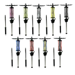 Кальян Trumpet Hookah Rider Black (чорний, базовий комплект)