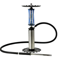 Кальян Trumpet Hookah Rider Still Blue (синій, повний комплект)