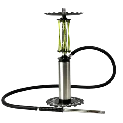 Кальян Trumpet Hookah Rider Still Green Neon (зелёный, полный комплект)