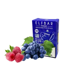 Elf Bar Pi9000 Grape raspberry (Виноград Малина) Одноразовий POD