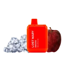 Lost Mary BM5000 Red apple ice (Красное Яблоко Лёд) Одноразовый POD
