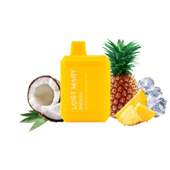 Lost Mary BM5000 Pineapple coconut ice (Ананас Кокос Лёд) Одноразовый POD