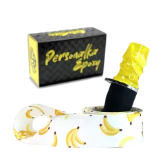 Персональный мундштук Personalka Epoxy Sakura (Жёлтый)