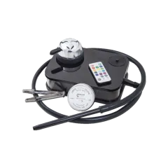 Кальян Yahya Capsule Black (чёрный, полный комплект)