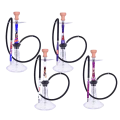 Кальян Yahya Union Harley (розовый, полный комплект)