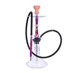 Кальян Yahya Union Harley (розовый, полный комплект)