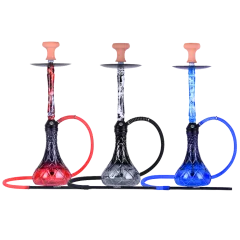 Кальян Yahya ZL118 (красный, полный комплект)