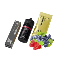 Набор для самозамеса Chaser Black Strawberry Blueberry Ultra (Клубника Черника, 50 мг, 30 мл)