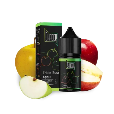 Жидкость Chaser Black Triple Sour Apple (Трипл Саур Эпл, 50 мг, 30 мл)