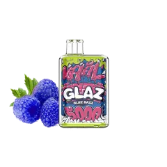 VAAL Glaz 5000 Blue Razz (Блю Разз) Одноразовий POD