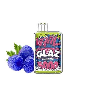 VAAL Glaz 5000 Blue Razz (Блю Разз) Одноразовый POD