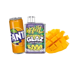 VAAL Glaz 5000 Fanta Mango (Фанта Манго) Одноразовий POD