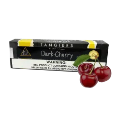 Тютюн Tangiers Noir №117 Dark Cherry (Дарк чері, 250 г) Чорна упаковка