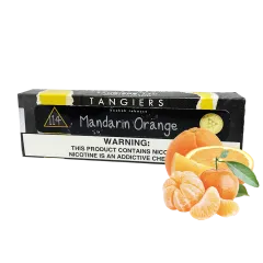 Тютюн Tangiers Noir №114 Mandarin Orange (Мандарин Апельсин, 250 г) Чорна упаковка